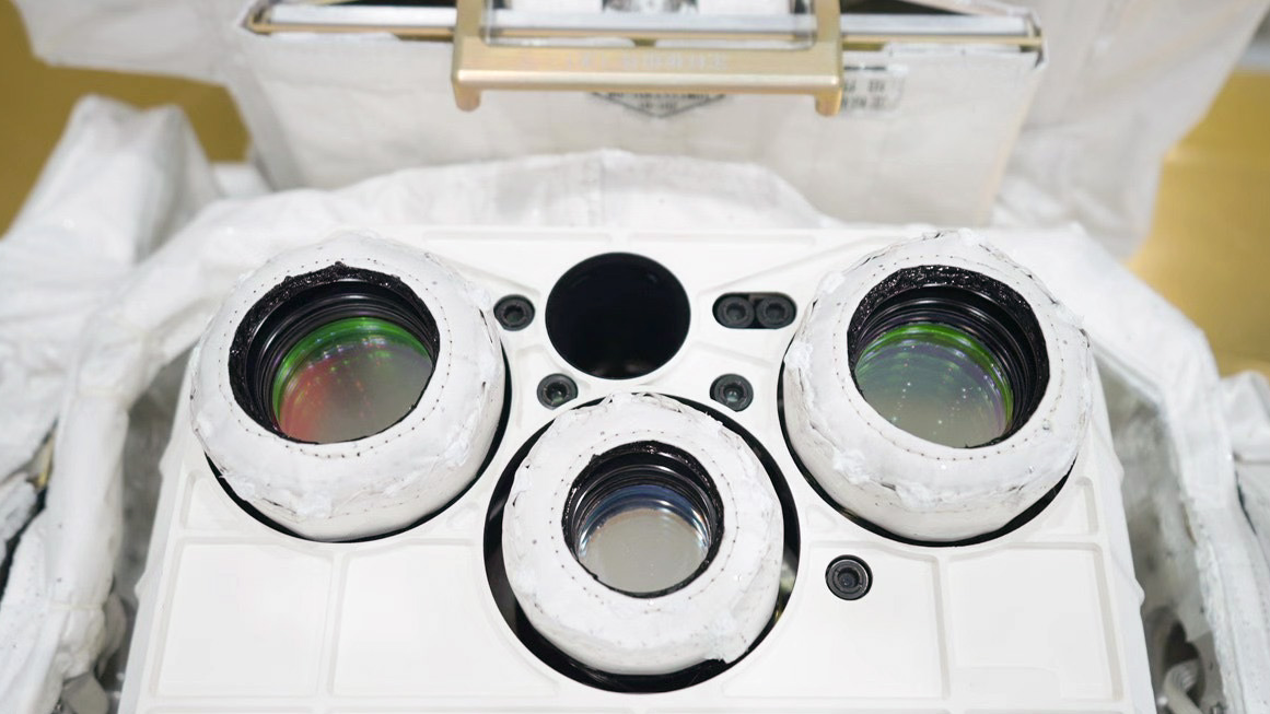 "A lightweight space payload, MUSICO weighs less than 80kg and is smaller than a regular household washing machine."